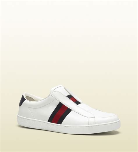 scarpe gucci uomo senza stringhe|gucci sneaker da uomo.